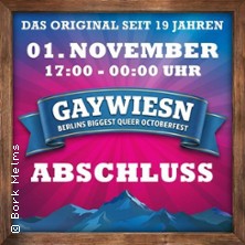 GAYWIESN - Ausgabe 7 | Berlins gr&ouml;&szlig;tes queeres Oktoberfest