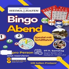 Bingo Abend Schifffahrt | Restaurant Heimathafen