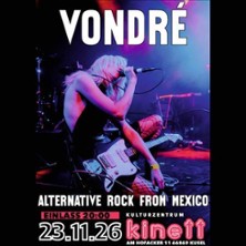 VONDR&Eacute; - Alternative Rock, Dark Shoegaze from Mexico City