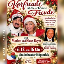Nikolaus im Stadttheater K&ouml;penick - Vorfreude ist die sch&ouml;nste Freude