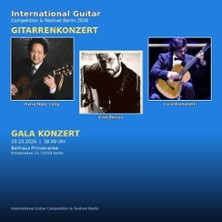 Gitarrenkonzert Berlin - Gala 2026 | International Guitar Competition-Festival Berlin