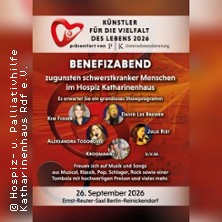 K&uuml;nstler f&uuml;r die Vielfalt des Lebens 2026 - Benefizveranstaltung