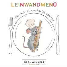 Leinwandmen&uuml; - Ratatouille - Movie & Dinner