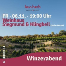 Winzerabend mit Siegmund & Klingbeil | fein.herb Weinbar