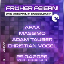 Fr&uuml;her Feiern! - Das Original in D&uuml;sseldorf