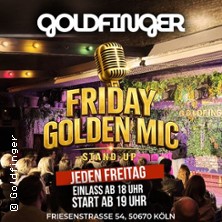 Open Mic Headliner Night @ Goldfinger Club K&ouml;ln