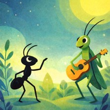 Die Ameise und der Grash&uuml;pfer