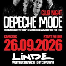 Depeche Mode 80s Club Night in Werdau