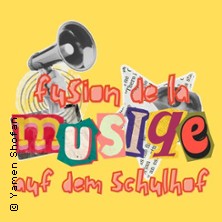 fusion de la musique - 
Schulhof des Marie-Curie-Gymnasiums Wittenberge
