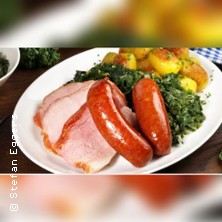 Hafenrundfahrt mit Gr&uuml;nkohlbuffet | Erlebnis Reederei Seevetal