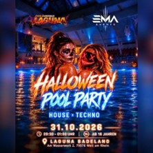 Halloween Pool Party im Badeland