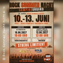Rock Sommer Nacht 2027 Freitag - 10 Jahre Rock Sommer Nacht