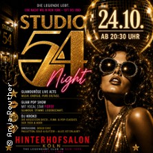 Studio 54 - Glamour Party im Hinterhofsalon