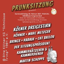 Prunksitzung im Kost&uuml;m - Alte K&ouml;lner KG "Schn&uuml;sse Tring" 1901 e.V