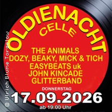 OLDIENACHT Celle - The Animals, Glitterband, John Kincade  u.v.a.