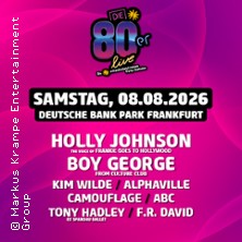 die 80er live Frankfurt 2026