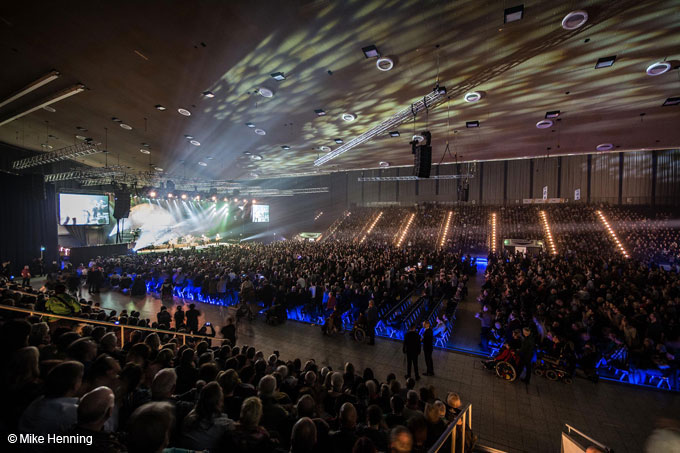 Grugahalle - Veranstaltungsfl&auml;che mit Besuchern