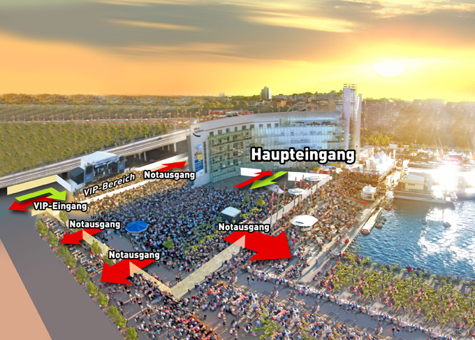 Kieler Woche - Veranstaltungsgel&auml;nde