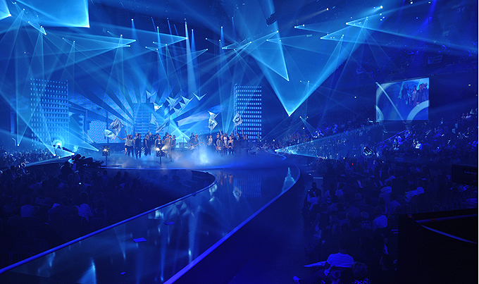 Max-Schmeling-Halle - Arena - TV Produktion