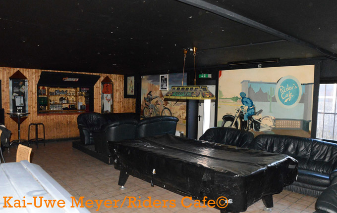 Riders Caf&eacute; L&uuml;beck Sitzecke mit Billiardtisch