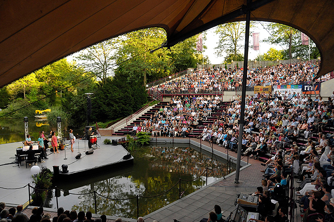 Seeb&uuml;hne im Luisenpark