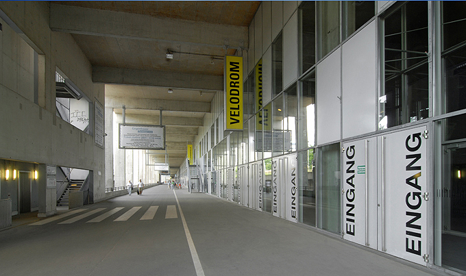 Velodrom - Haupteingang