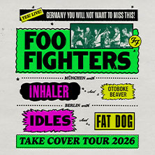 Foo Fighters - TAKE COVER TOUR 2026