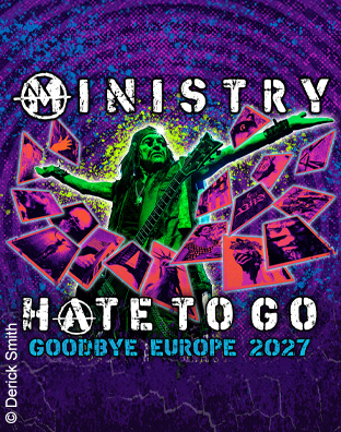 Ministry - Hate to Go - Goodbye Europe
