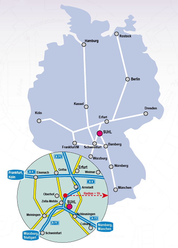 Anfahrt mit PKW