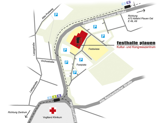 Anfahrt mit PKW