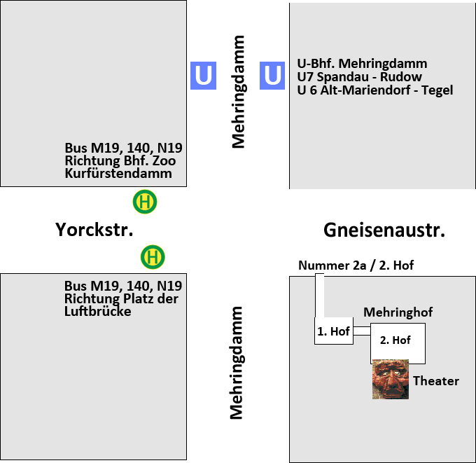 Anfahrt mit &ouml;ffentlichen Verkehrsmitteln