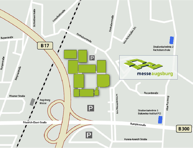 Anfahrt mit &ouml;ffentlichen Verkehrsmitteln
