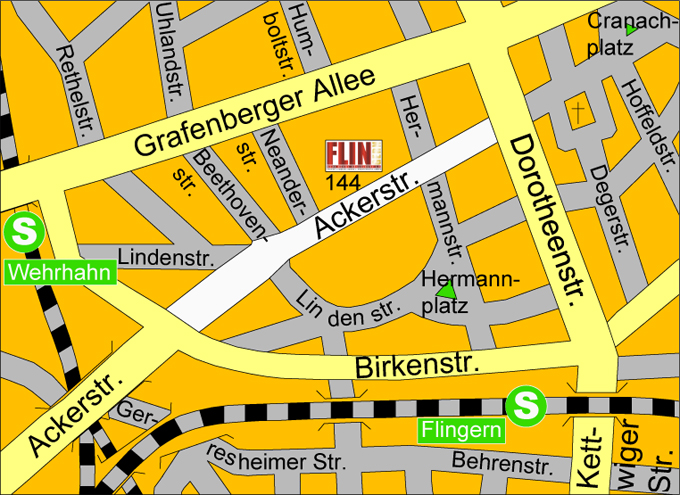 Anfahrt mit PKW