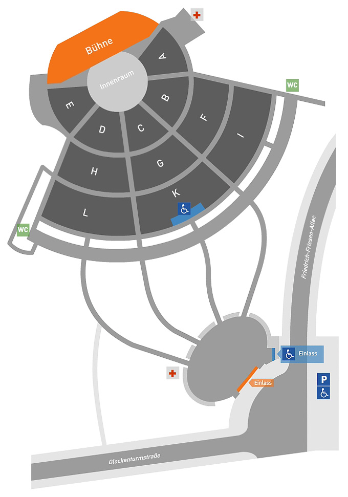 Informationen zur Veranstaltungsst&auml;tte