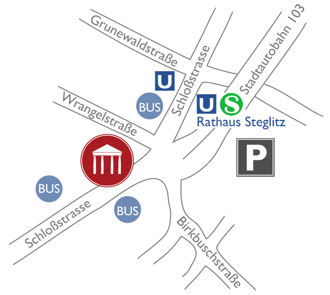 Anfahrt mit &ouml;ffentlichen Verkehrsmitteln