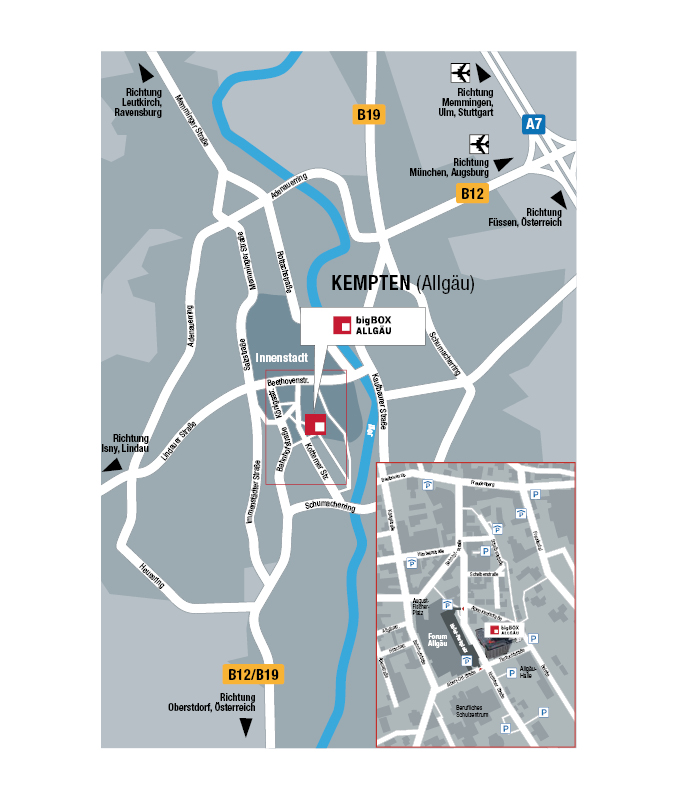 Anfahrt mit PKW