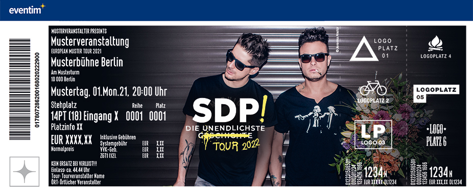 Sdp Tickets SDP Tickets – ticketonline.de – SDP Tour