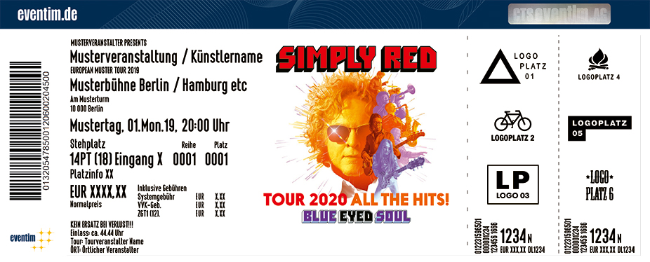 Simply Red Tickets Quarterback Immobilien Arena Leipzig Am 31 10